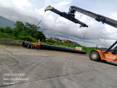 Our Company has Won the Bid for the Steel Pipe Pile Supply Contract for the E...