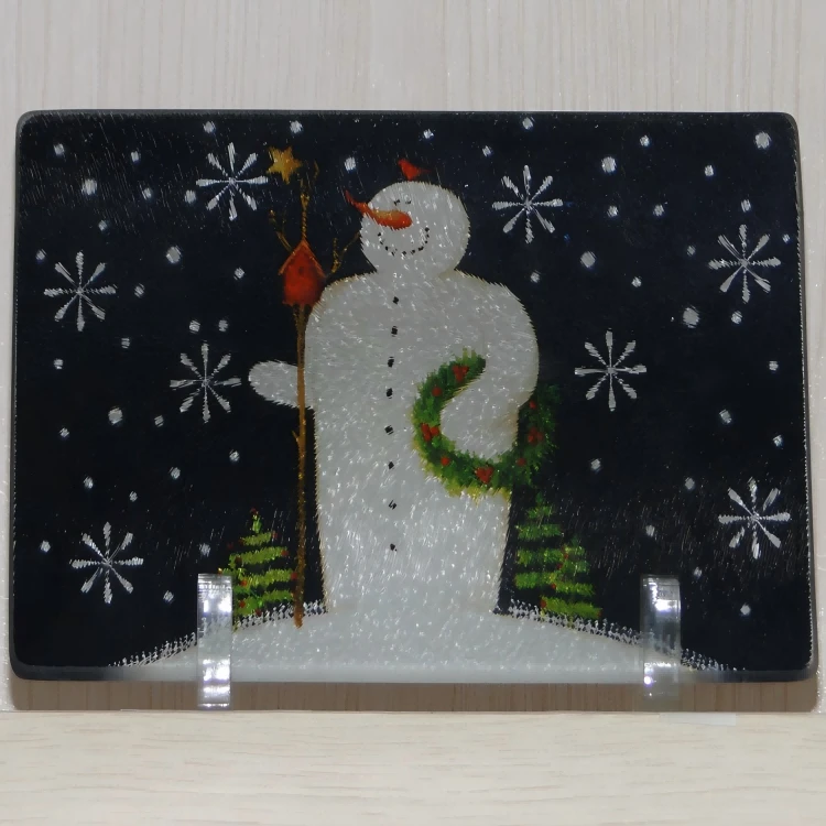 Silk Screen Painted Glass Silk Screen Painted Glass