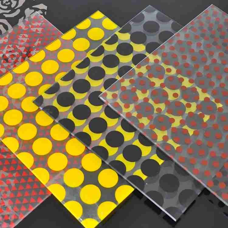Silk Screen Painted Glass Silk Screen Painted Glass