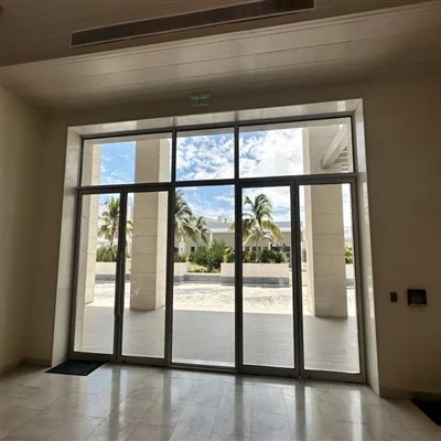 Main Entrance Aluminum Casement Door