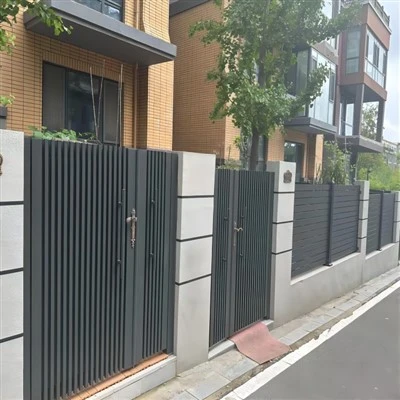 Aluminum Fence For Courtyard