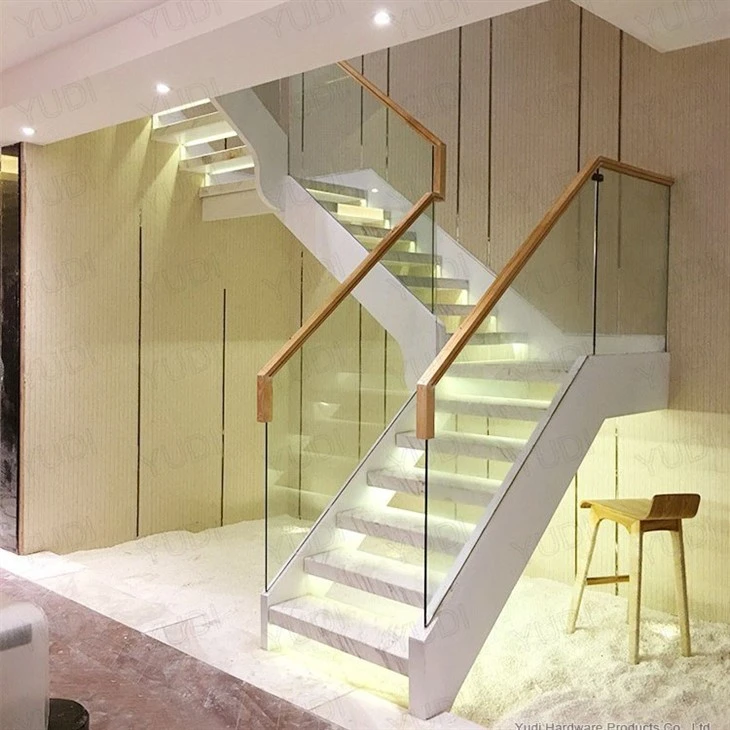 Stair Glass Railing Stair Glass Railing